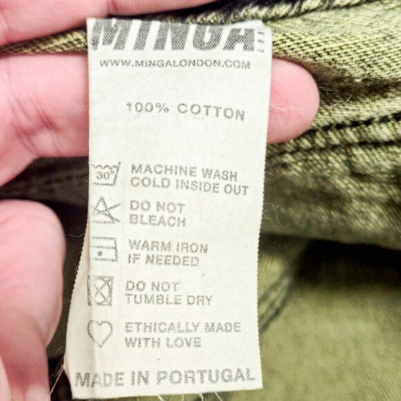 Minga London Women’s Mini Skirt Size 32 Grunge Revival Punk Gothic Streetwear - Picture 7 of 7